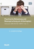 Cover: Psychische Belastung und Beanspruchung am Arbeitsplatz - DIN Media