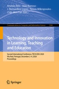 Cover: Technology and Innovation in Learning, Teaching and Education - Springer