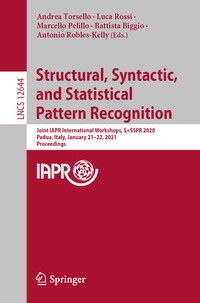 Enlarge image Cover: Structural, Syntactic, and Statistical Pattern Recognition - Springer
