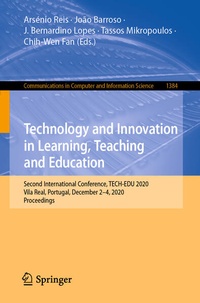 Enlarge image Cover: Technology and Innovation in Learning, Teaching and Education - Springer