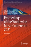Cover: Proceedings of the Worldwide Music Conference 2021 - Springer
