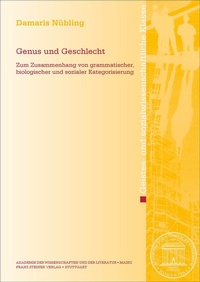 Abbildung von: Genus und Geschlecht - Franz Steiner Verlag