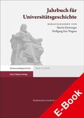 Cover: Jahrbuch f&uuml;r Universit&auml;tsgeschichte 21 (2018) - Franz Steiner Verlag