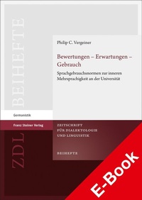 Abbildung von: Bewertungen - Erwartungen - Gebrauch - Franz Steiner Verlag