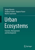 Cover: Urban Ecosystems - Springer