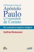 Cover: A primeira carta do ap&oacute;stolo Paulo &agrave; comunidade de Corinto - EDITORA SINODAL