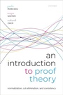 Cover: An Introduction to Proof Theory - Oxford University Press