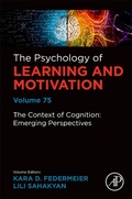 Cover: The Context of Cognition: Emerging Perspectives: Volume 75 - Academic Press