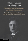 Cover: Wesley Hohfeld A Century Later - Cambridge University Press