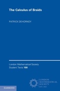 Cover: The Calculus of Braids - Cambridge University Press