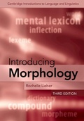 Cover: Introducing Morphology - Cambridge University Press