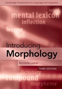 Enlarge image Cover: Introducing Morphology - Cambridge University Press