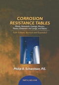 Cover: Corrosion Resistance Tables - CRC Press