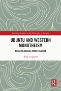 Cover: Ubuntu and Western Monotheism - Routledge