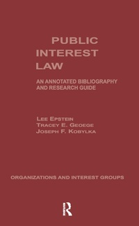 Abbildung von: Public Interest Law - Routledge