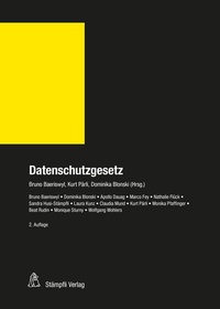 Abbildung von: Datenschutzgesetz (DSG) - Stämpfli Verlag