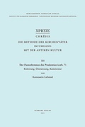 Cover: Der Fastenhymnus des Prudentius (cath. 7) - Schwabe Verlagsgruppe AG Schwabe Verlag