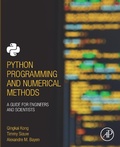 Cover: Python Programming and Numerical Methods - Academic Press