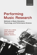 Cover: Performing Music Research - OUP eBook