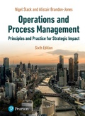 Cover: Operations and Process Management - Pearson Education Limited