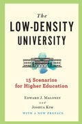 Cover: The Low-Density University - Johns Hopkins University Press
