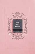 Cover: Burn After Writing - Pop Press