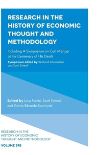 Enlarge image Cover: Research in the History of Economic Thought and Methodology - Emerald Publishing Limited