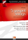 Cover: FLEXI-CHOIR, 5 gospel songs - Helbling