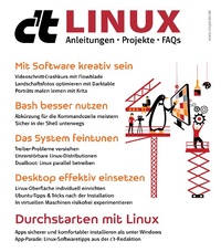 Enlarge image Cover: c't Linux - Heise Medien