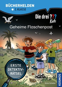 Abbildung von: Die drei ??? Kids, Bücherhelden 2. Klasse, Geheime Flaschenpost - Kosmos