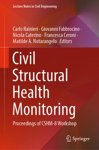 Enlarge image Cover: Civil Structural Health Monitoring - Springer