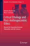 Cover: Critical Ethology and Post-Anthropocentric Ethics - Springer