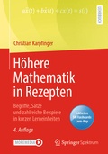 Cover: H&ouml;here Mathematik in Rezepten - Springer Spektrum