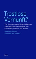 Cover: Trostlose Vernunft? - Meiner