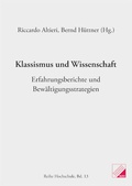Cover: Klassismus und Wissenschaft - Bund demokrat. Wissenschaftl.