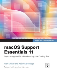 Enlarge image Cover: macOS Support Essentials 11 - Apple Pro Training Series - Peachpit Press Publications