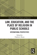 Cover: Law, Education, and the Place of Religion in Public Schools - Routledge