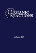 Cover: Organic Reactions, Volume 107 - Wiley-Scrivener