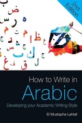 Cover: How to Write in Arabic - Edinburgh University Press