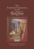 Cover: Edinburgh Companion to the Prose Poem - Edinburgh University Press