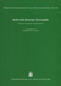 Abbildung von: Biodiversität, Bioenergie, Wasserqualität. Themen aus der Arbeit der Umweltkommission - Hirzel