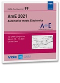 Cover: GMM-Fb. 99: AmE 2021 - VDE Verlag