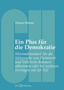 Cover: Ein Plus für die Demokratie - buch & netz