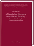 Cover: A Manual of the Adornment of the Monastic Boundary - Harrassowitz Verlag