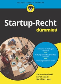 Enlarge image Cover: Startup-Recht für Dummies - Wiley-VCH