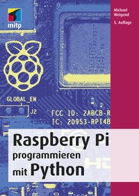 Abbildung von: Raspberry Pi programmieren mit Python - MITP