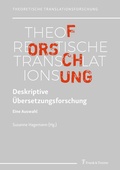 Cover: Deskriptive &Uuml;bersetzungsforschung - Frank & Timme
