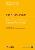Cover: F&uuml;r Natur sorgen? - Verlag Barbara Budrich