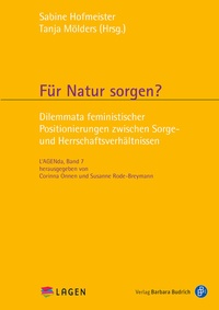 Abbildung von: Für Natur sorgen? - Verlag Barbara Budrich