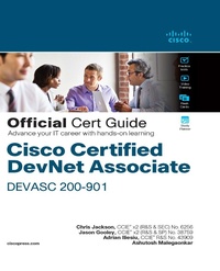 Abbildung von: Cisco Certified DevNet Associate DEVASC 200-901 Official Cert Guide - Cisco Press